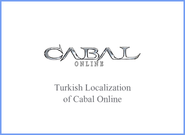 Turkish translation and proofing of a famous MMORPG, Cabal Online