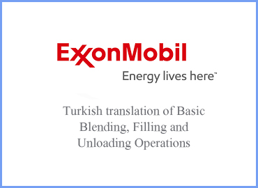 English to Turkish translation of Basic Blending Operations, Basic Filling Operations