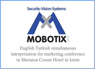 English Turkish simultaneous interpretation for marketing conference in Cesme 